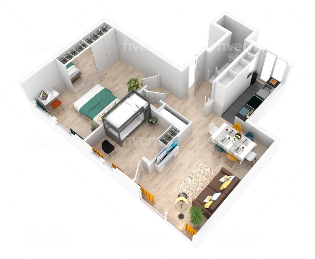 Appartamento Center Of Antwerp, Fully Equipped, Train Station Esterno foto
