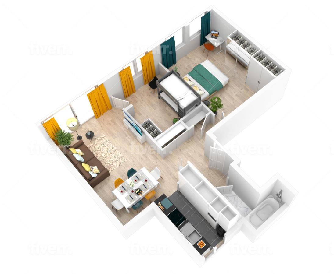 Appartamento Center Of Antwerp, Fully Equipped, Train Station Esterno foto